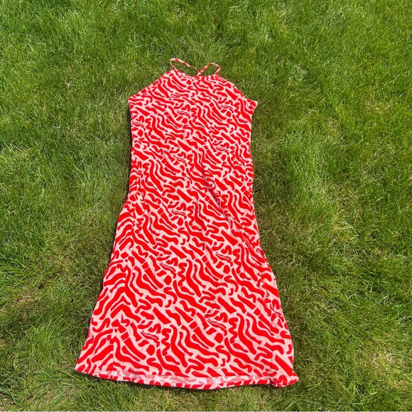 Land Of The Free Dresses & Skirts - Land Of The Free red white dress free people boho hippie NWT Large